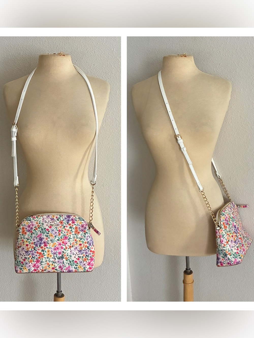 Nanette Lepore floral crossbody bag